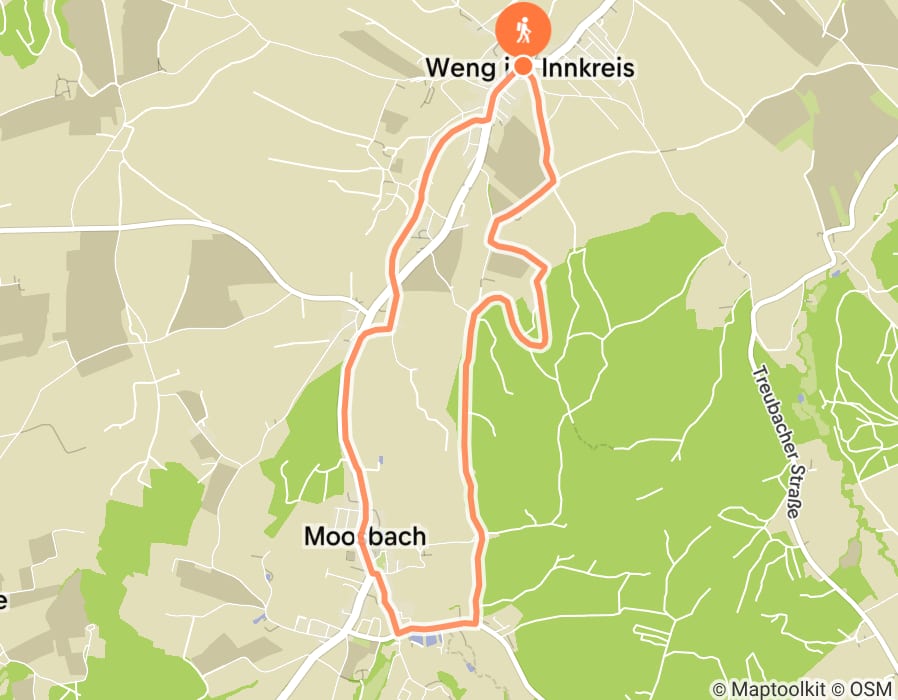 Karte der Tour