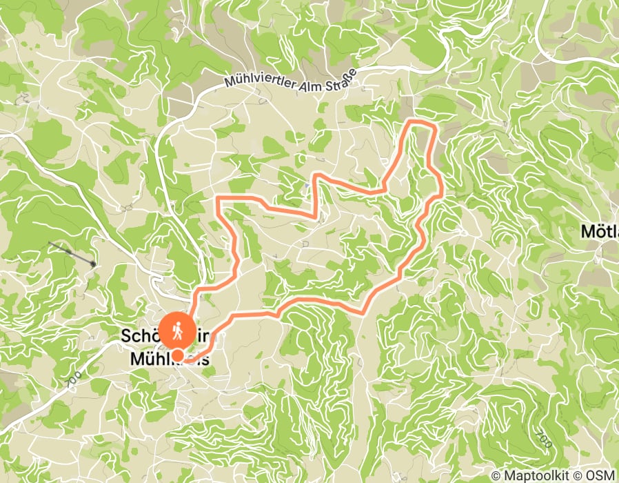 Karte der Tour