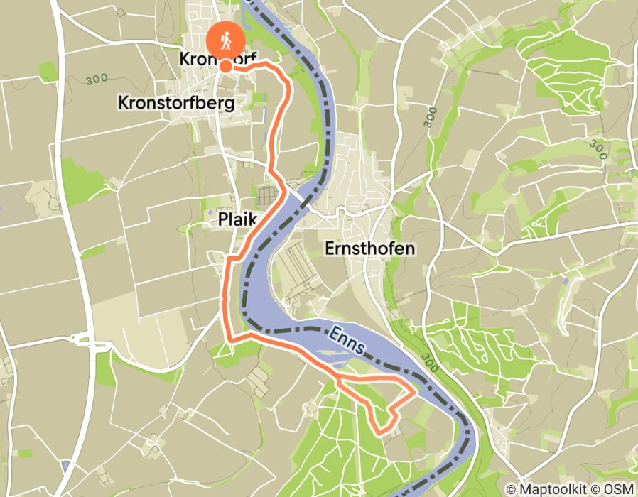 Karte der Tour