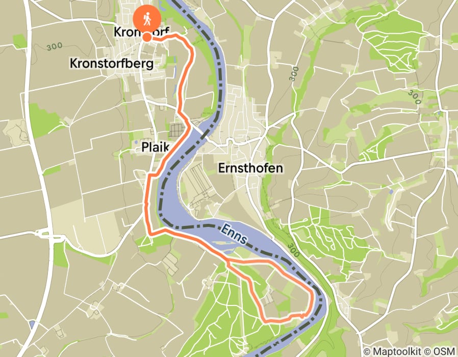 Karte der Tour