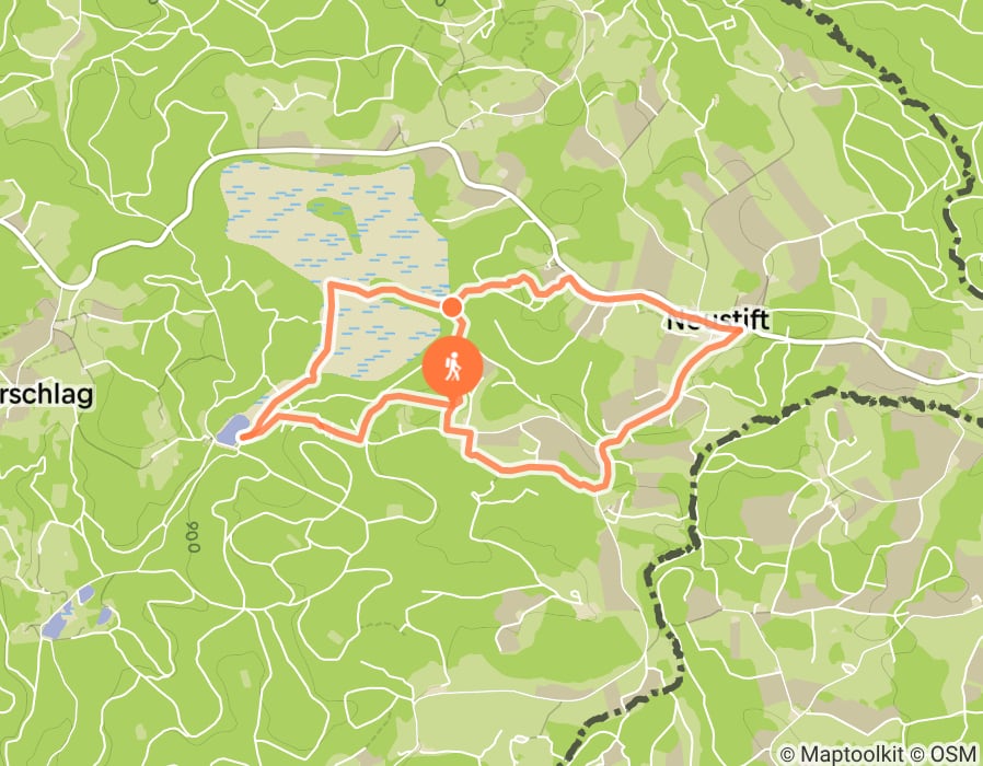 Karte der Tour