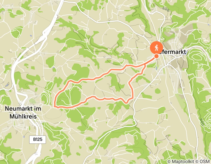 Karte der Tour