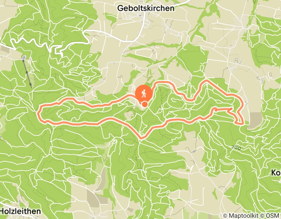Karte der Tour