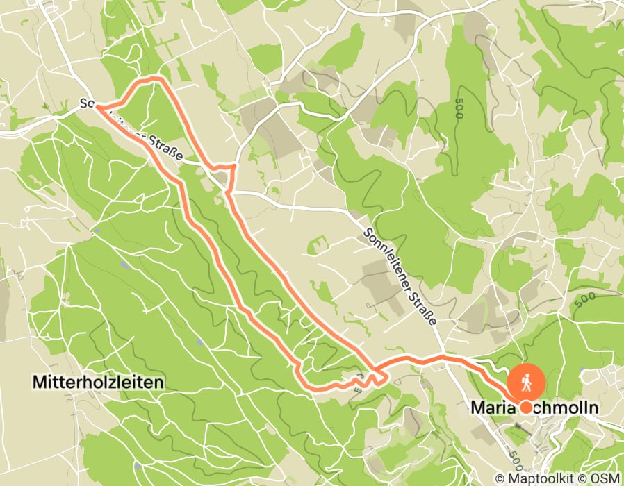 Karte der Tour