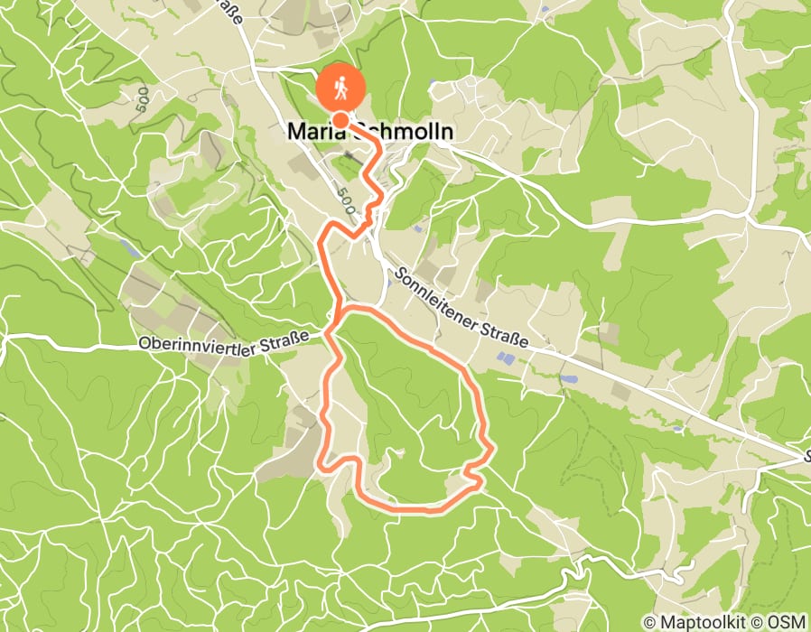 Karte der Tour