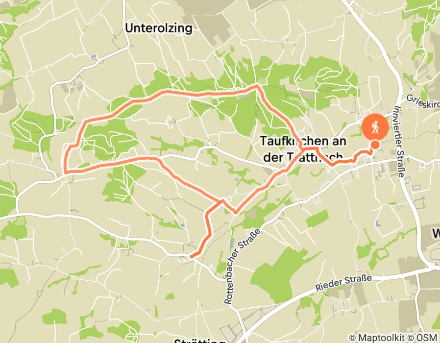 Karte der Tour