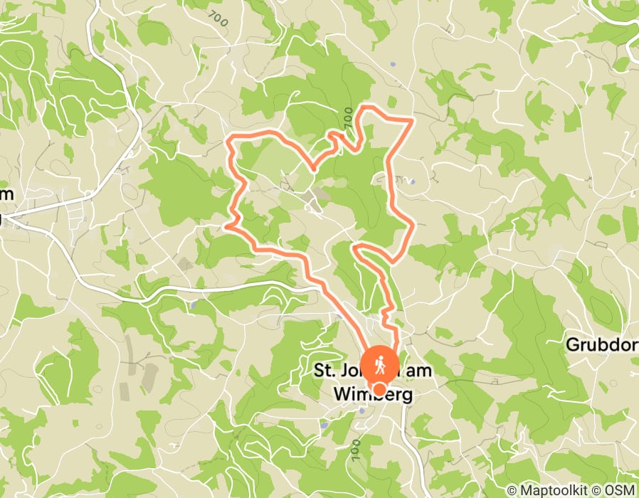 Karte der Tour