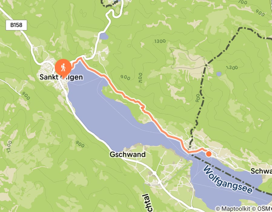 Karte der Tour