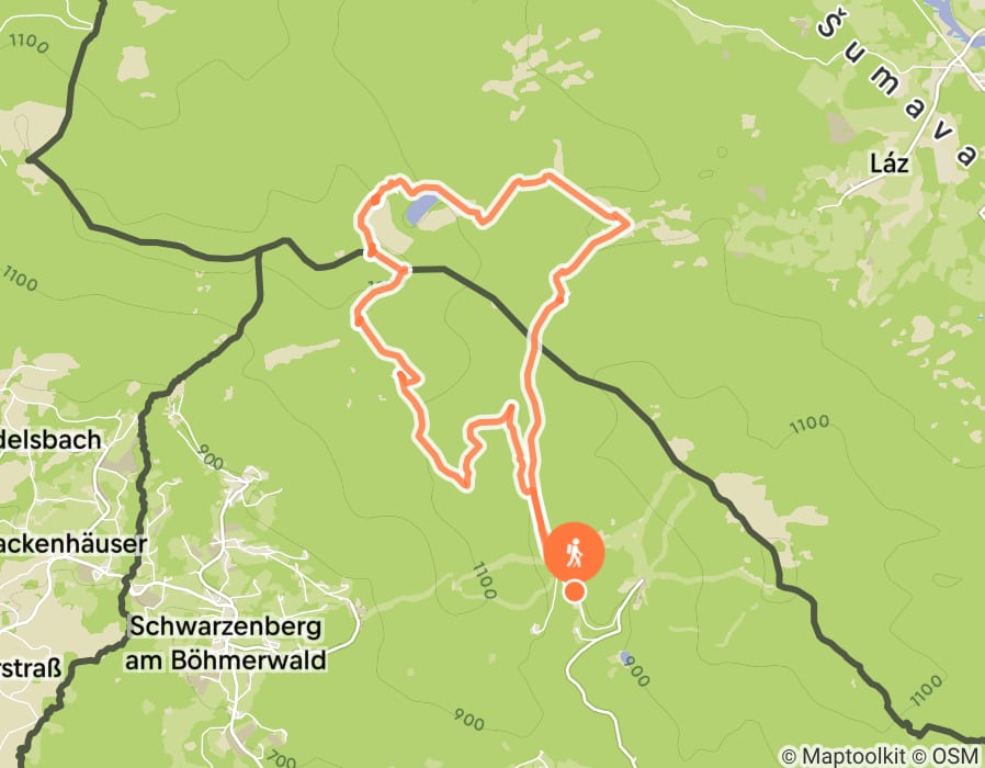 Karte der Tour