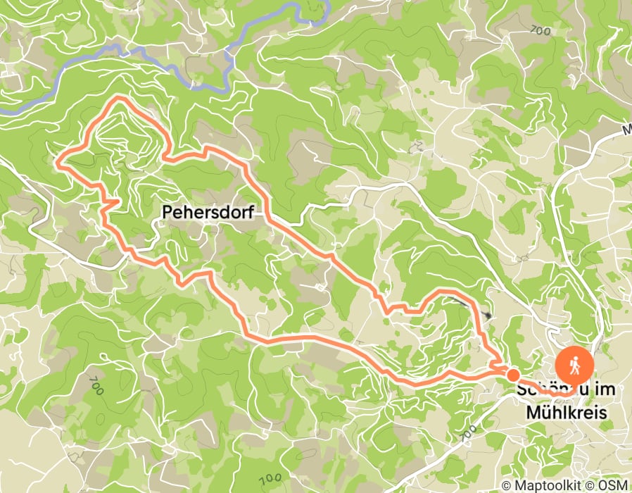 Karte der Tour