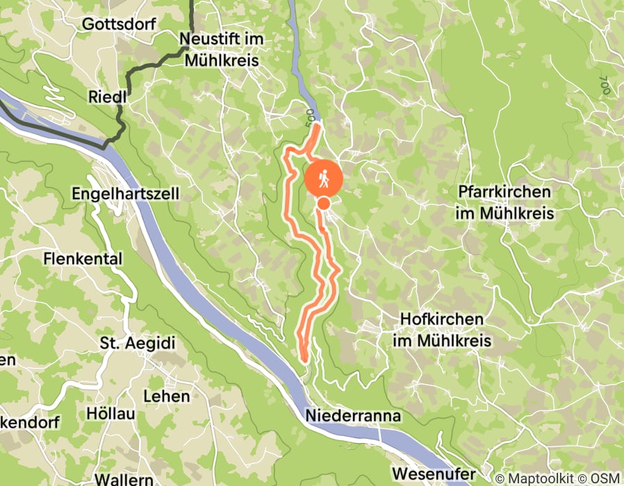 Karte der Tour