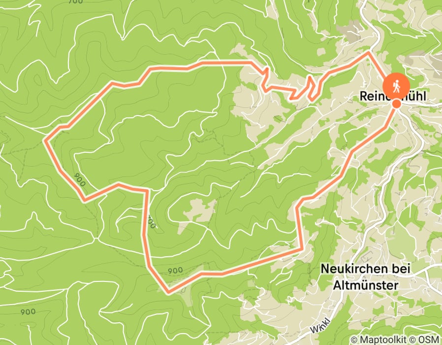 Karte der Tour