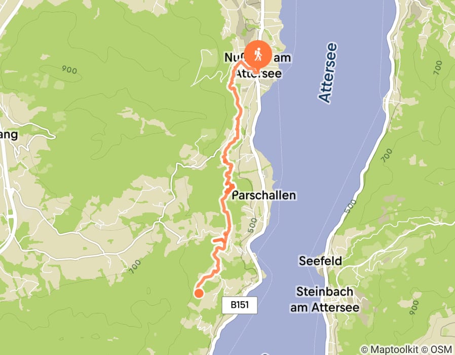Karte der Tour