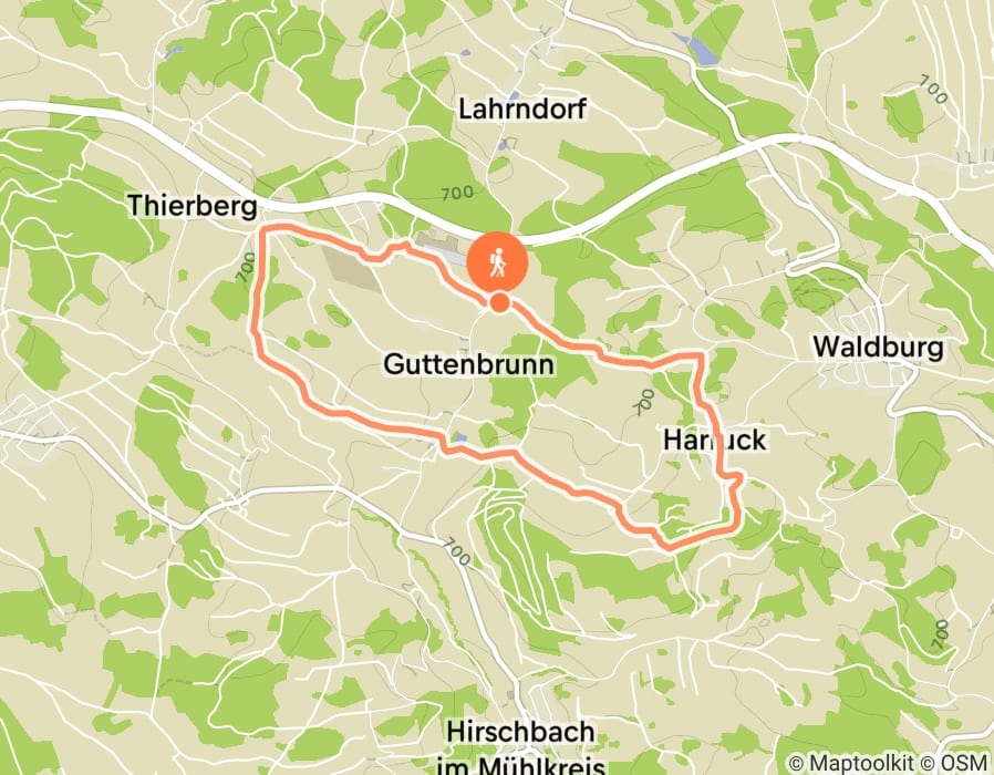 Karte der Tour