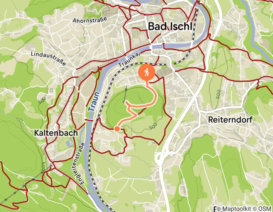 Karte der Tour