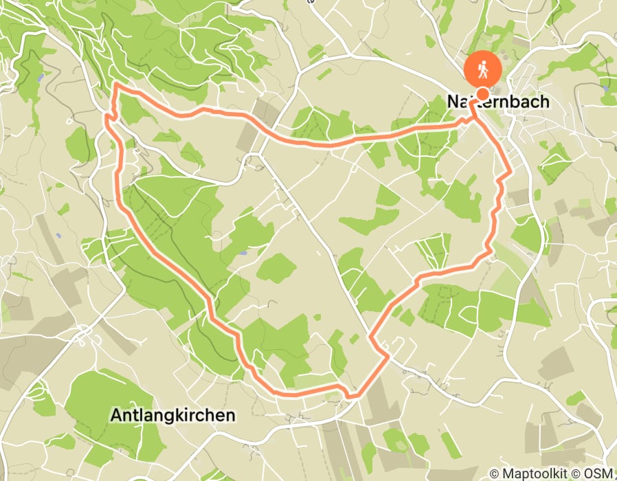 Karte der Tour