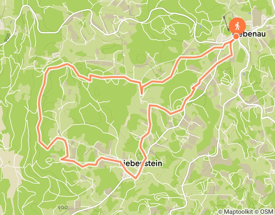 Karte der Tour