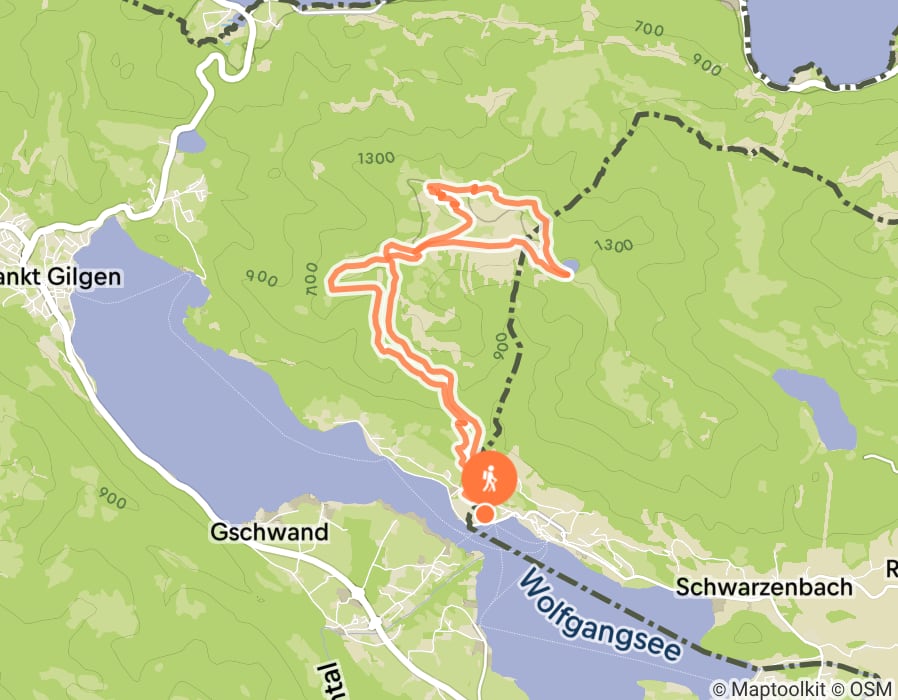 Karte der Tour