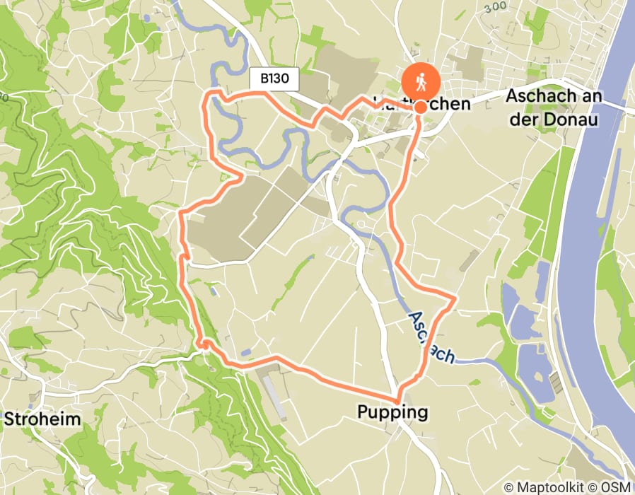Karte der Tour