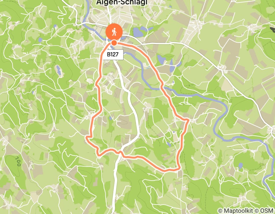 Karte der Tour
