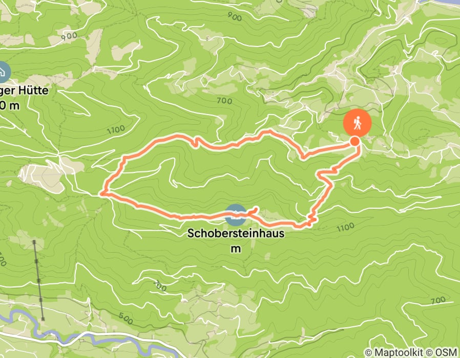 Karte der Tour