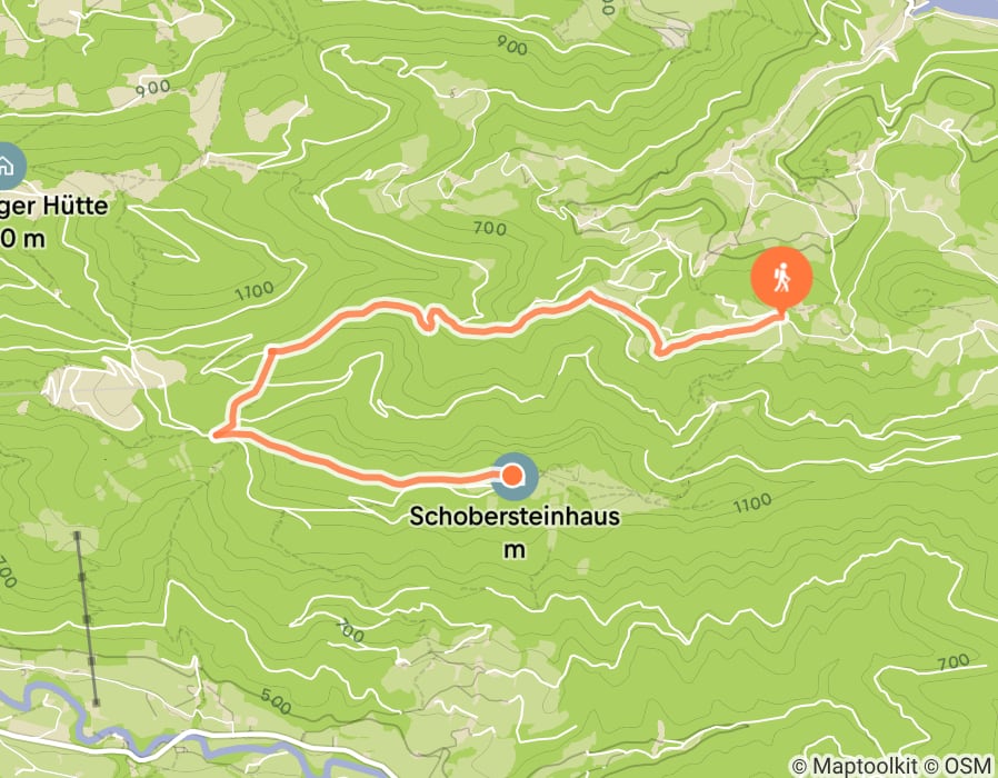 Karte der Tour