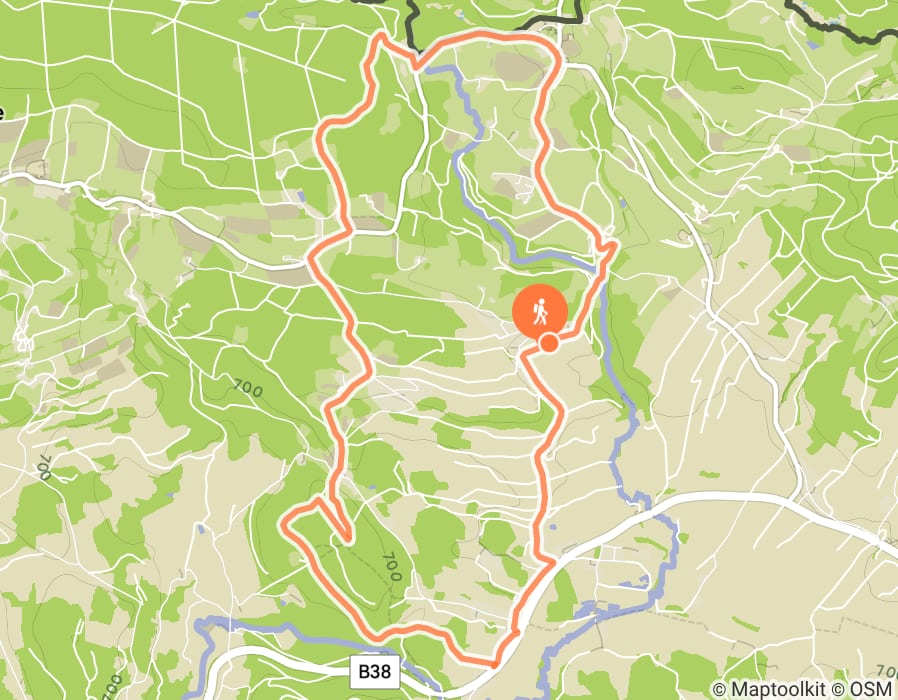 Karte der Tour