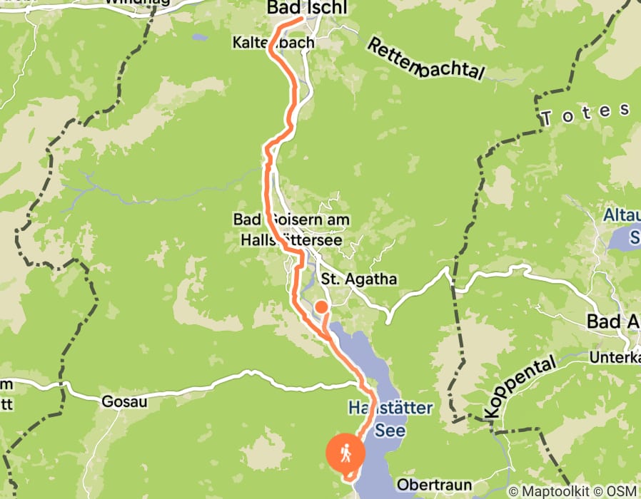 Karte der Tour