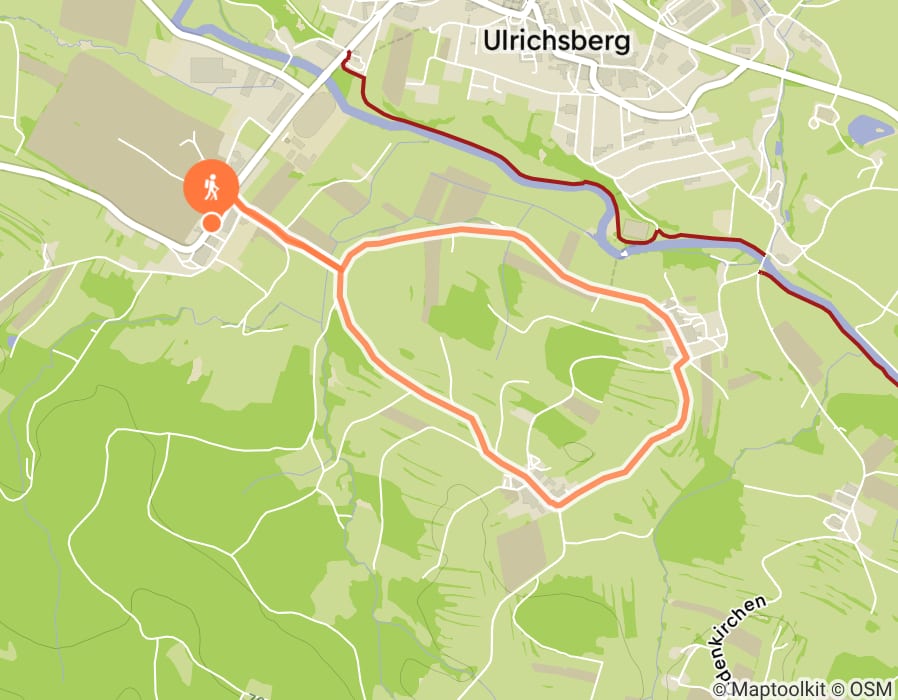 Karte der Tour