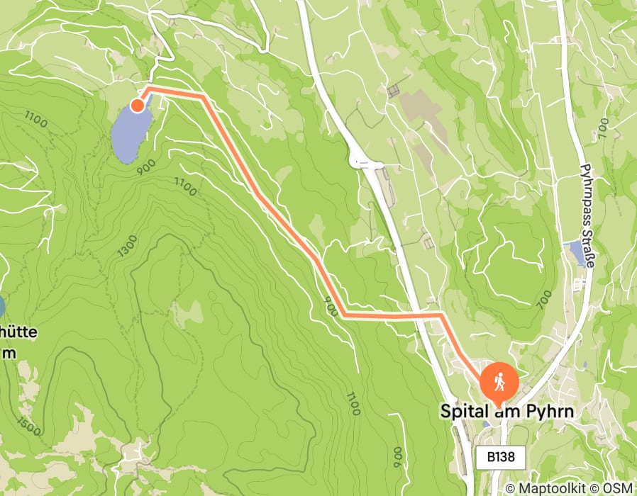 Karte der Tour