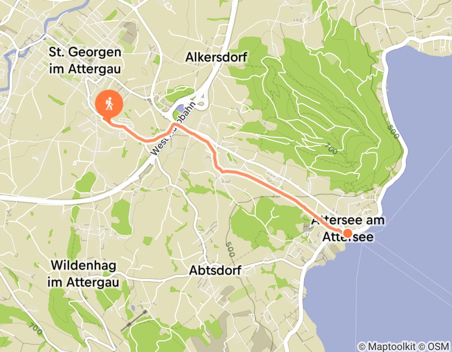 Karte der Tour