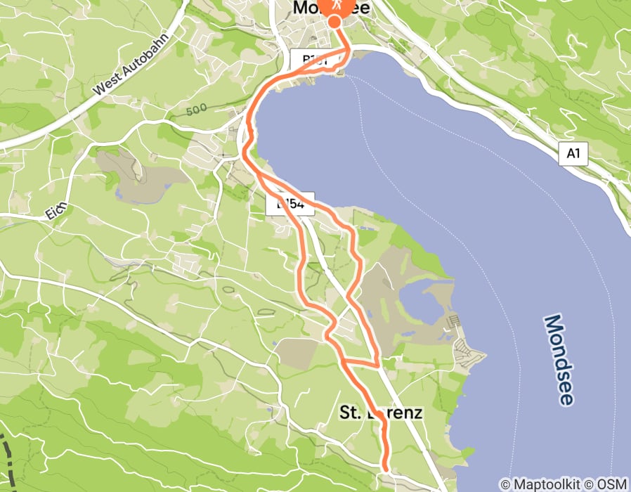 Karte der Tour