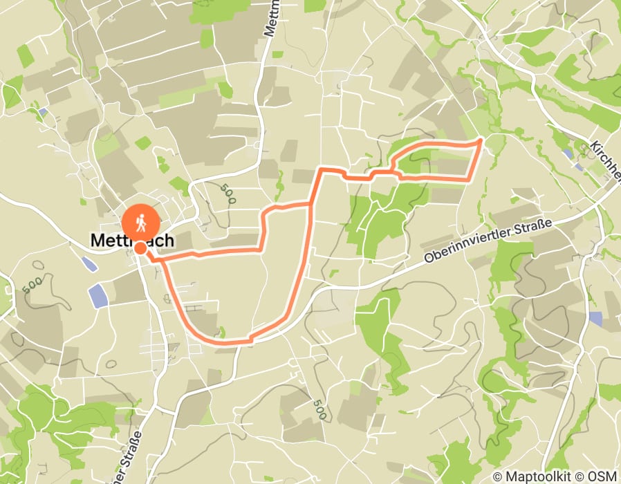 Karte der Tour