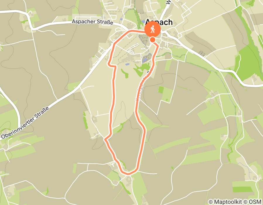 Karte der Tour