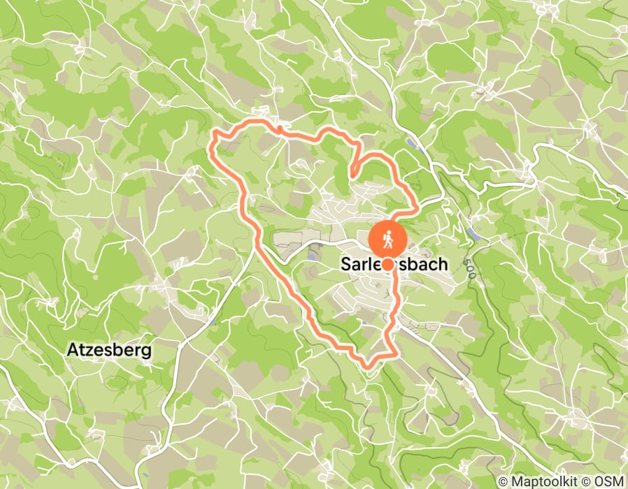 Karte der Tour