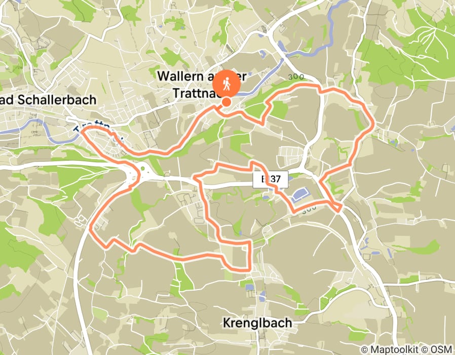 Karte der Tour