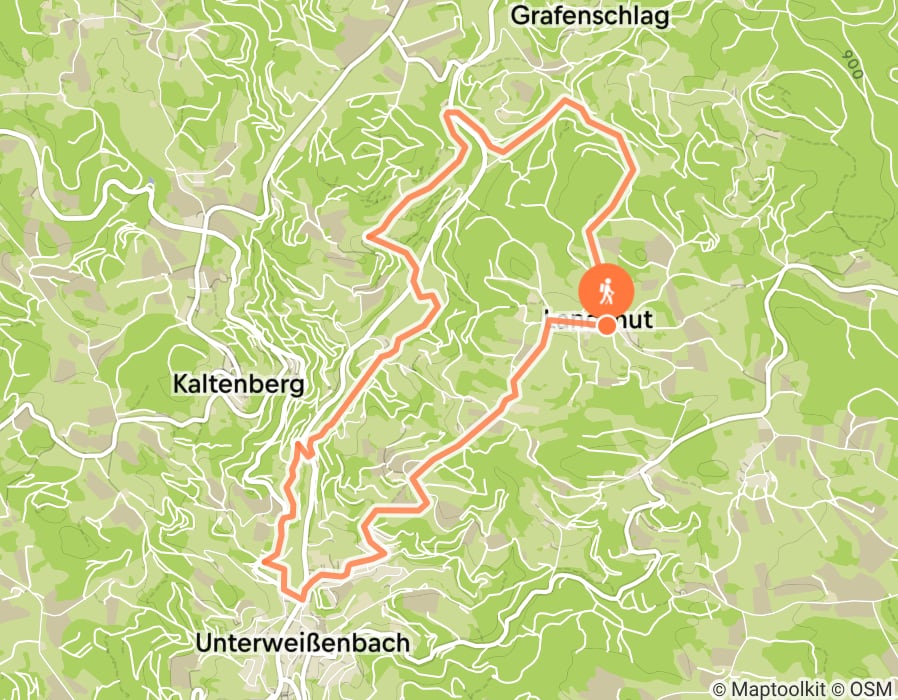 Karte der Tour