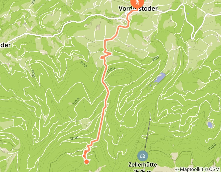 Karte der Tour