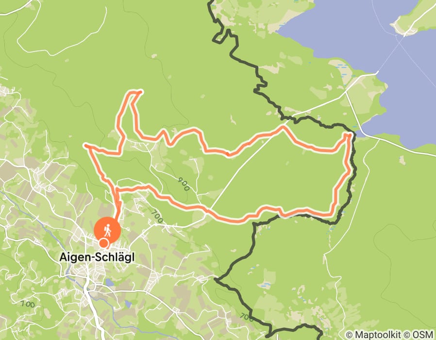 Karte der Tour