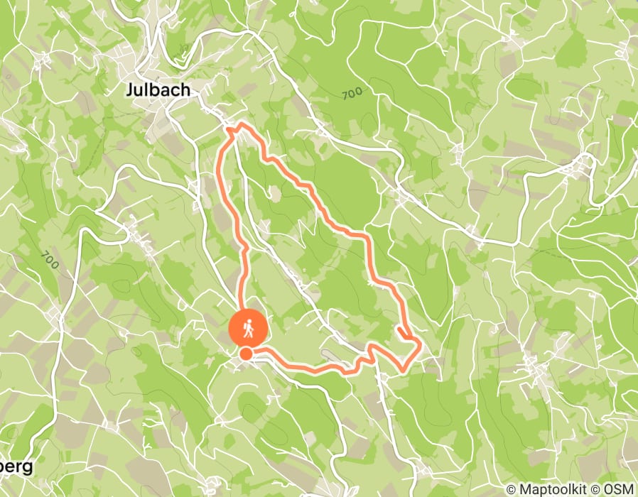 Karte der Tour