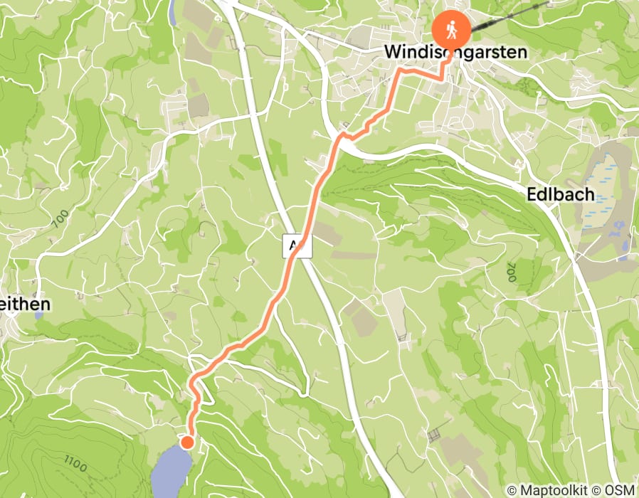 Karte der Tour