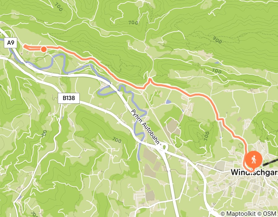Karte der Tour