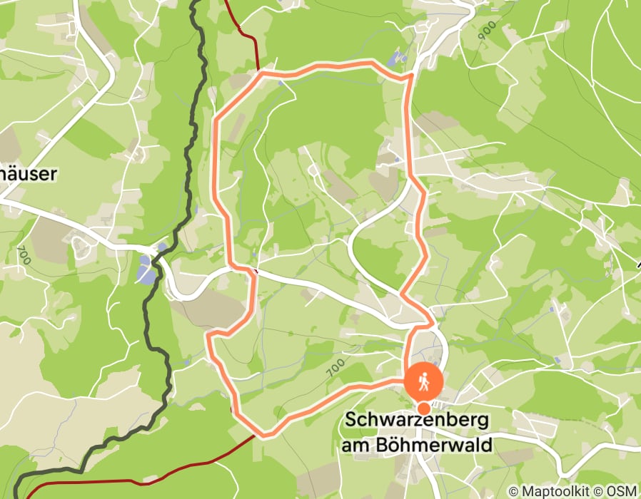 Karte der Tour