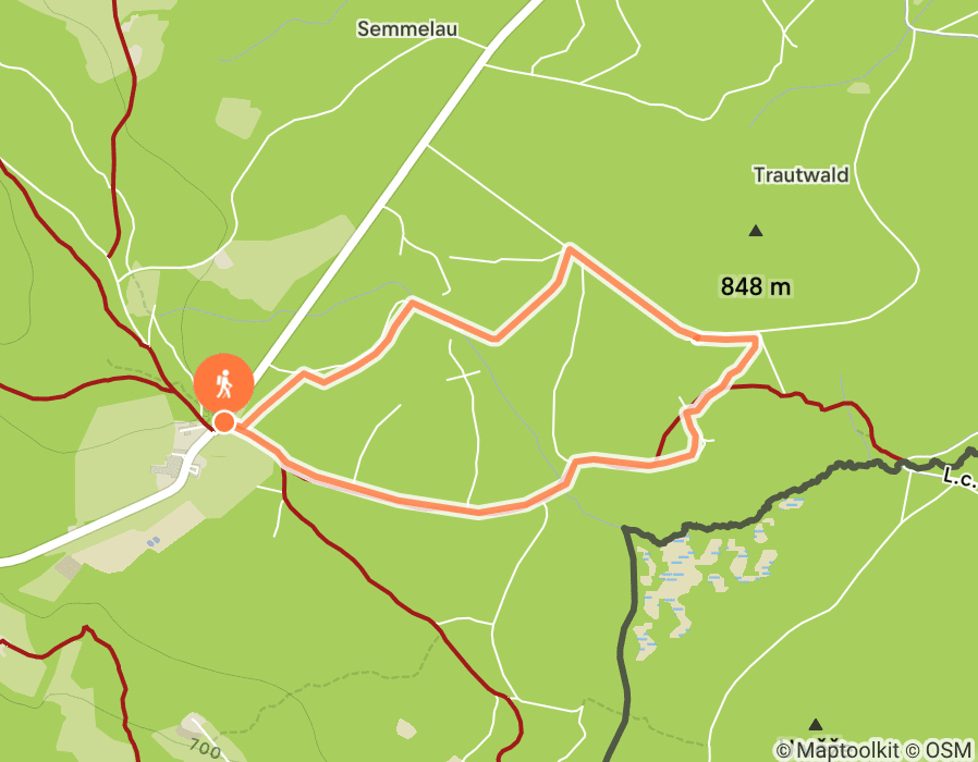 Karte der Tour