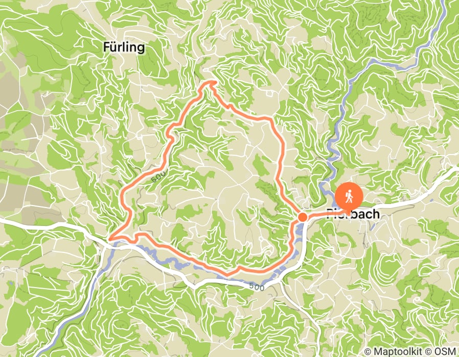 Karte der Tour