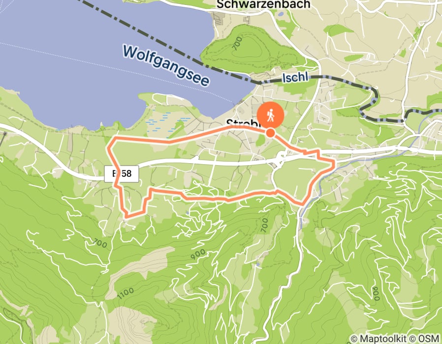 Karte der Tour
