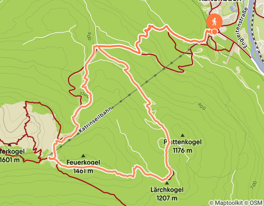 Karte der Tour