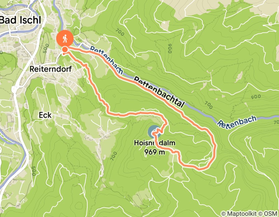 Karte der Tour