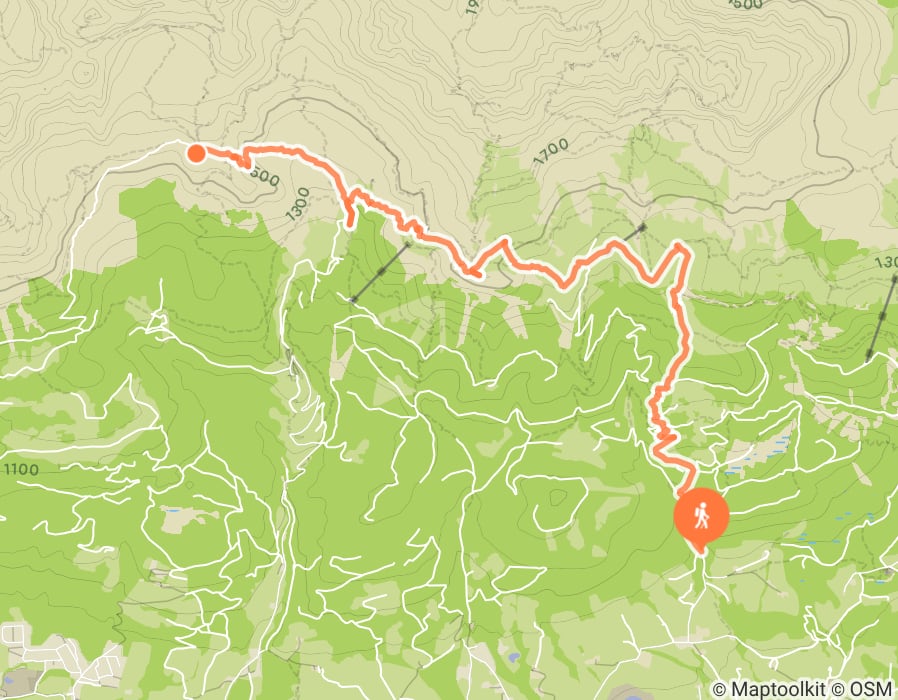 Karte der Tour