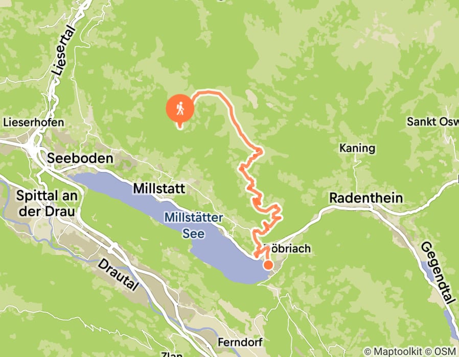 Karte der Tour